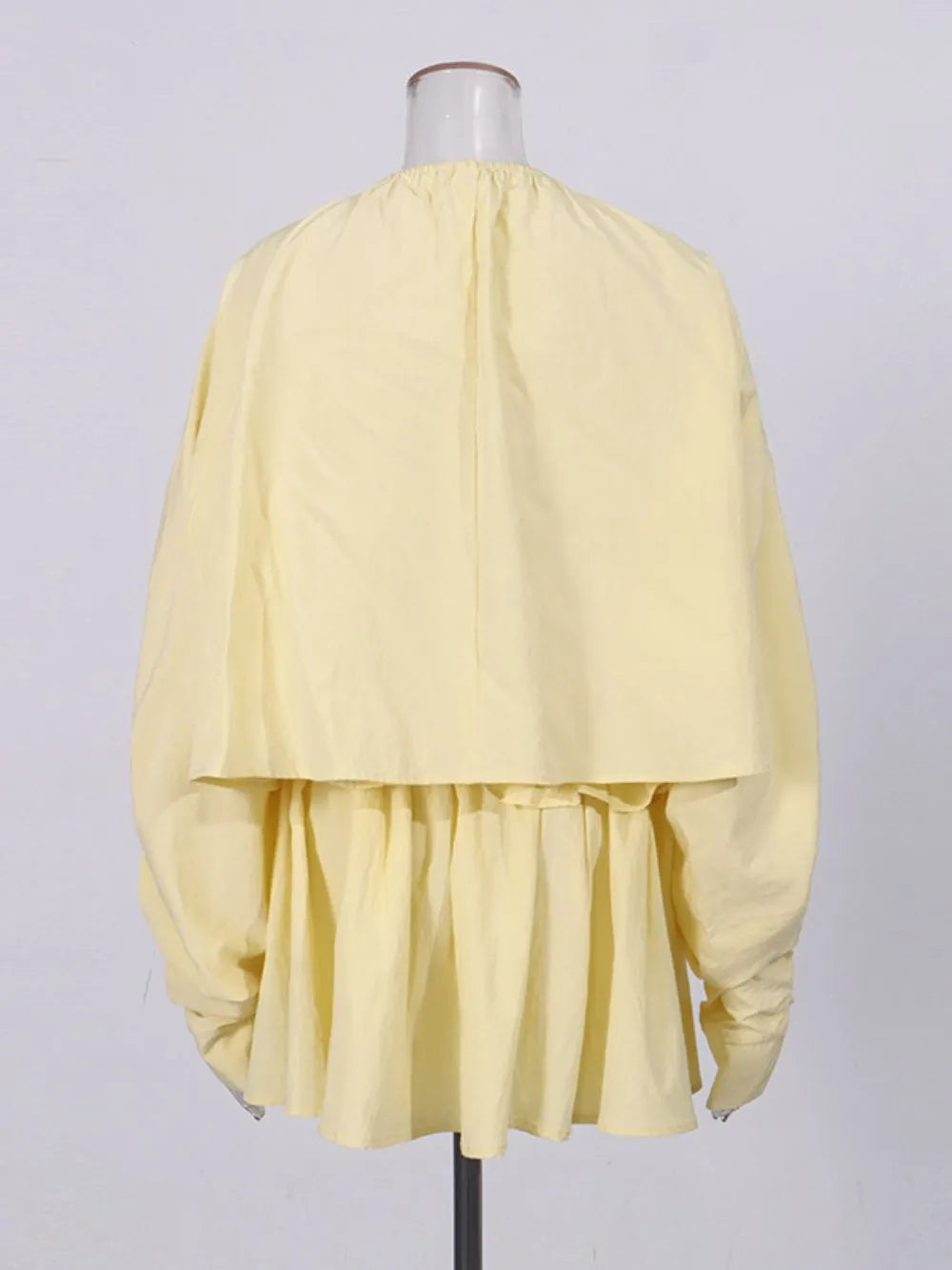 Michell Yellow Long Sleeve Two-Piece Set Flowering Girl