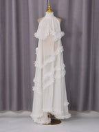 Wavelle High Neck Split Maxi Dress Flowering Girl