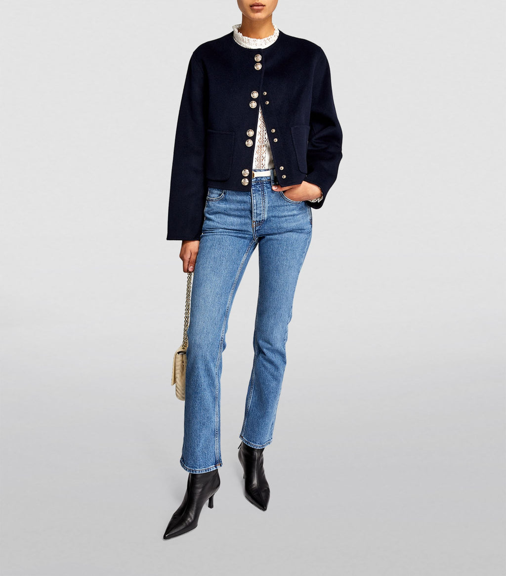 WOOL-BLEND JACKET Flowering Girl