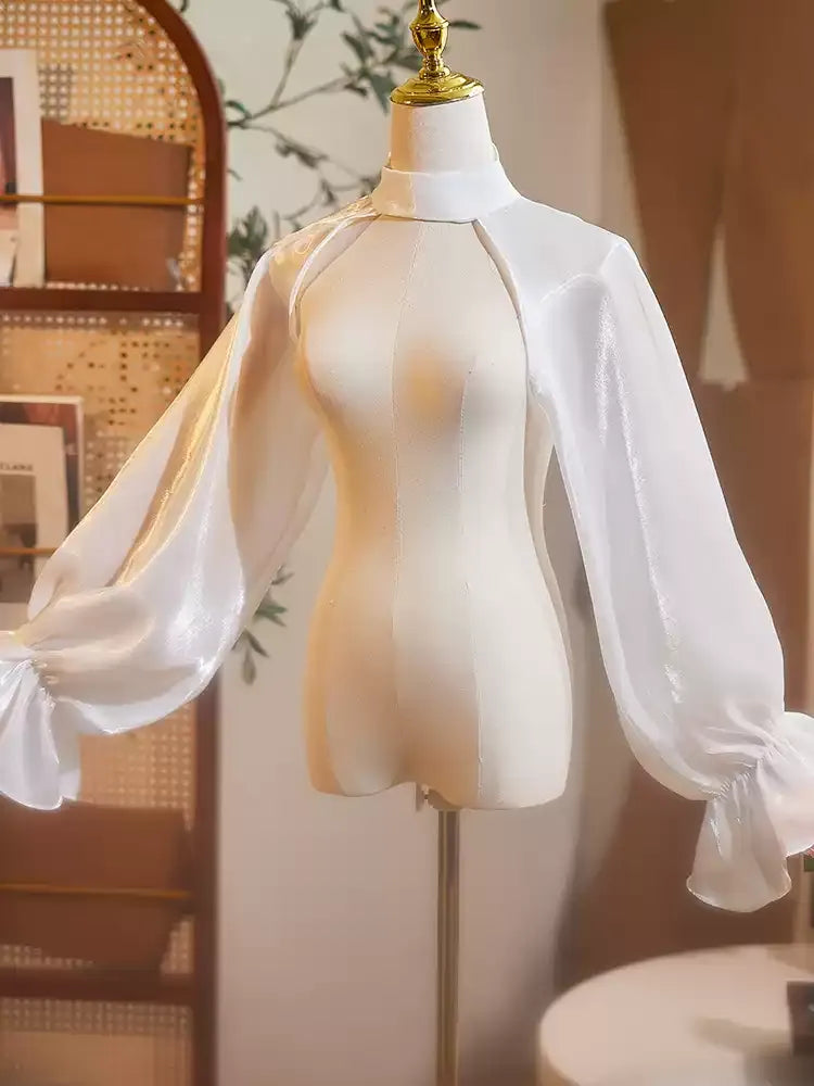 Leilani White Shawl Flowering Girl