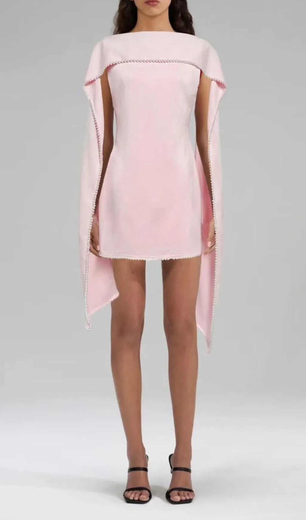 Johari Beaded Mini Dress Flowering Girl