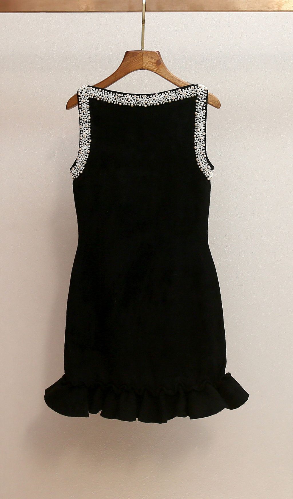 Short Beaded Dress Flowering Girl