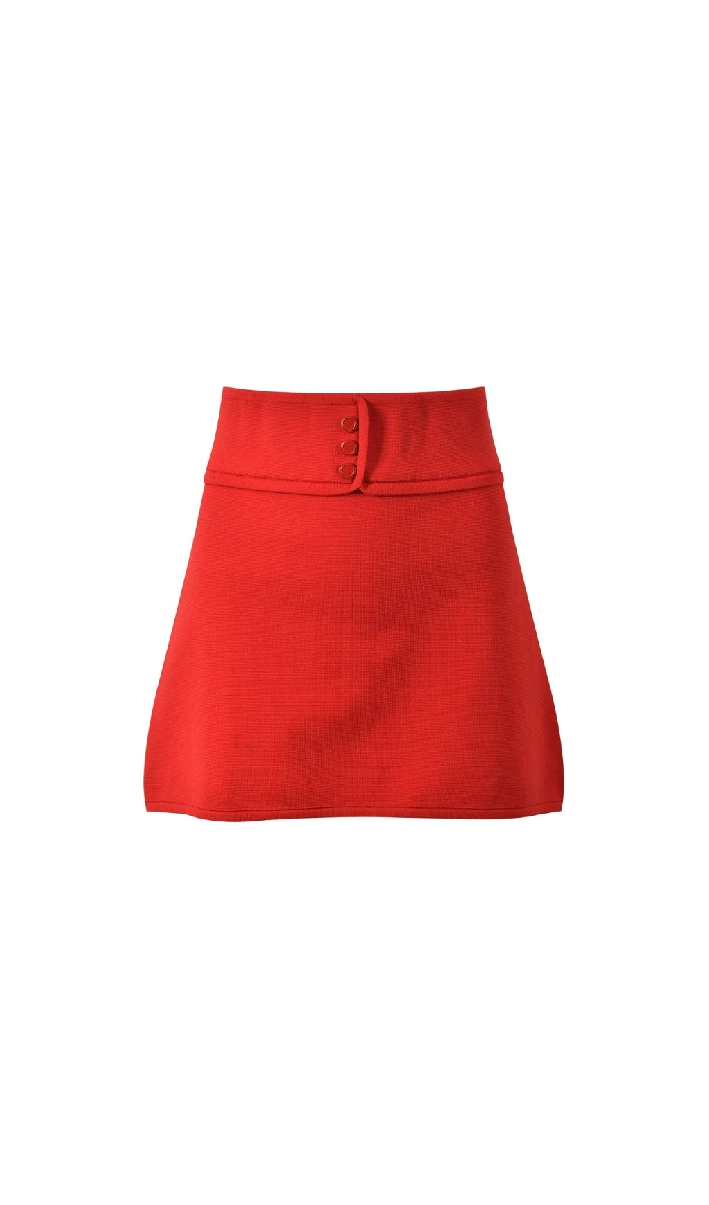 Knit Mini Skirt Flowering Girl