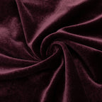 lantern sleeve velvet maxi dress in burgundy Flowering Girl