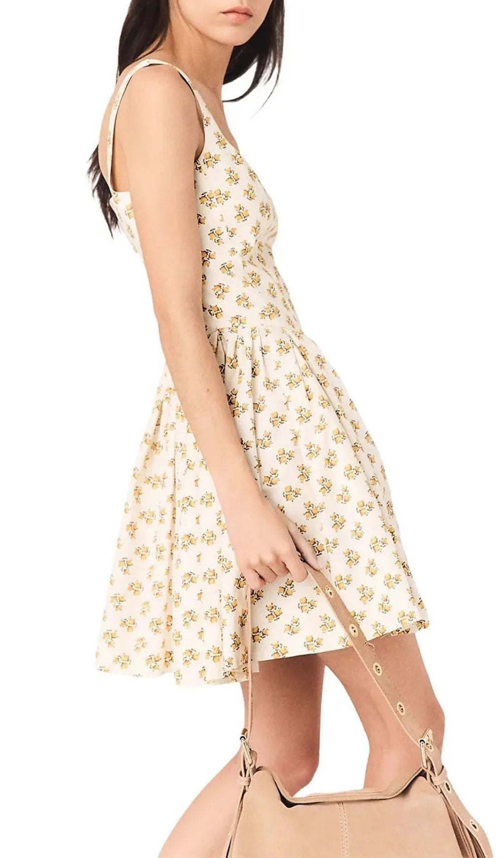Short Flared Dress Flowering Girl