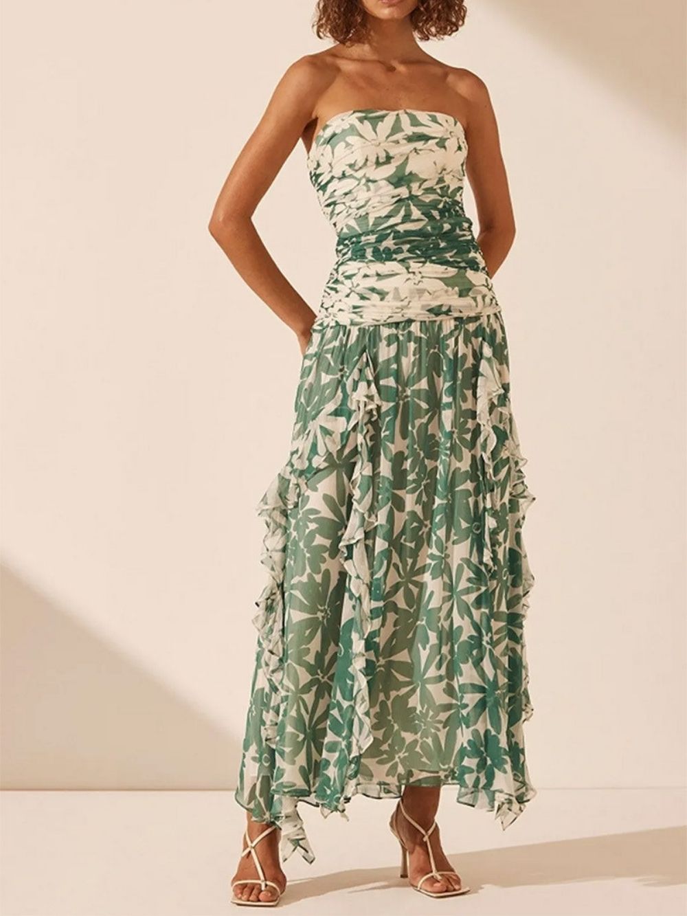 Assisi Printed Bohemia Maxi Dress Flowering Girl
