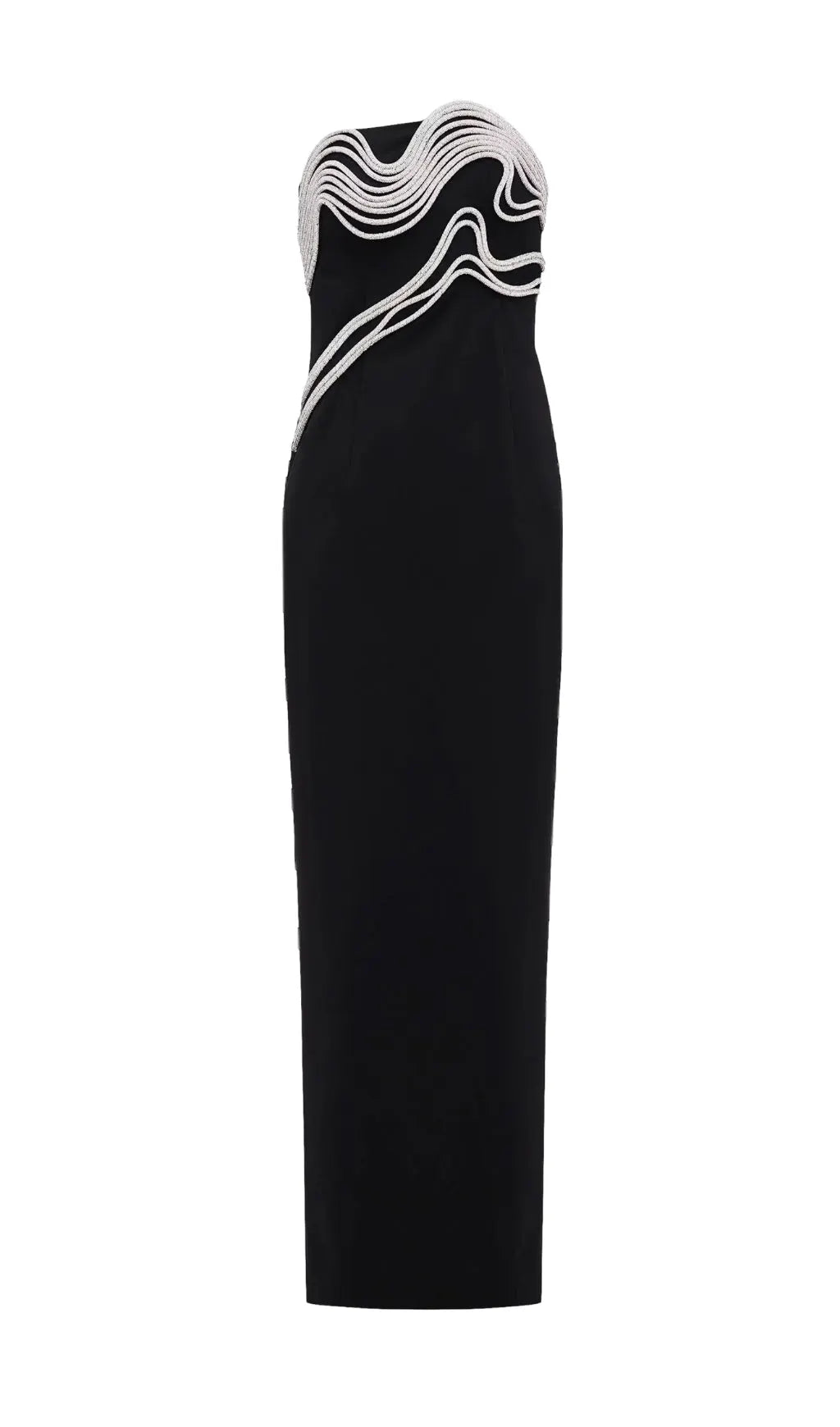 Akiko Crystal Embellished Maxi Dress