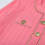 Elsa Long Sleeve Knit Cardigan Flowering Girl