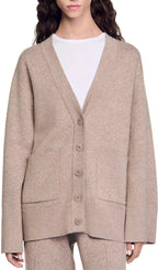 Vaddy Embellished Cardigan Flowering Girl