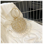 Drip Clear Ball Clutch Flowering Girl