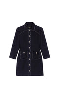 RANDAILLE TWEED DRESS Flowering Girl