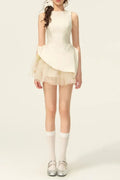 Liechti Floral Layer Mini Dress Flowering Girl
