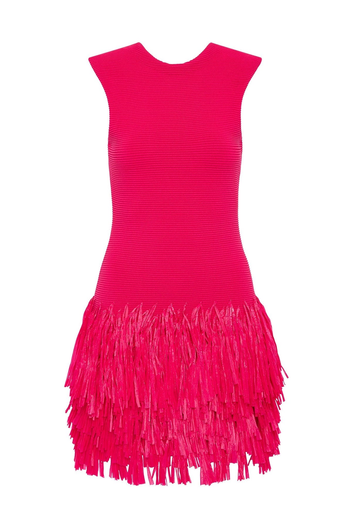 Gloria Sleeveless Mini Dress In Red Flowering Girl