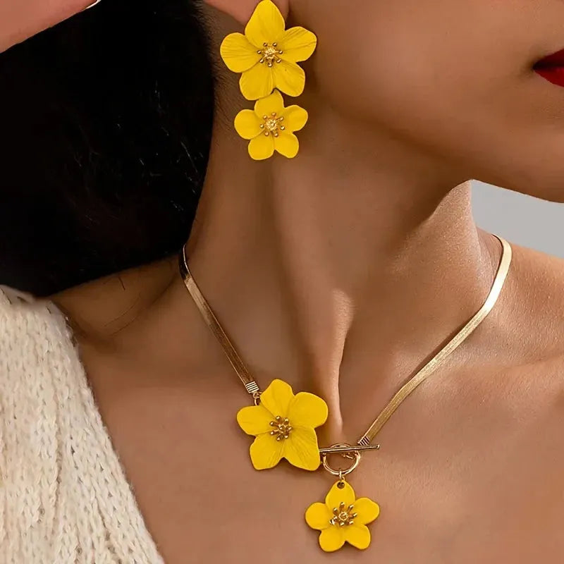 Melany Jewelry Set Flowering Girl