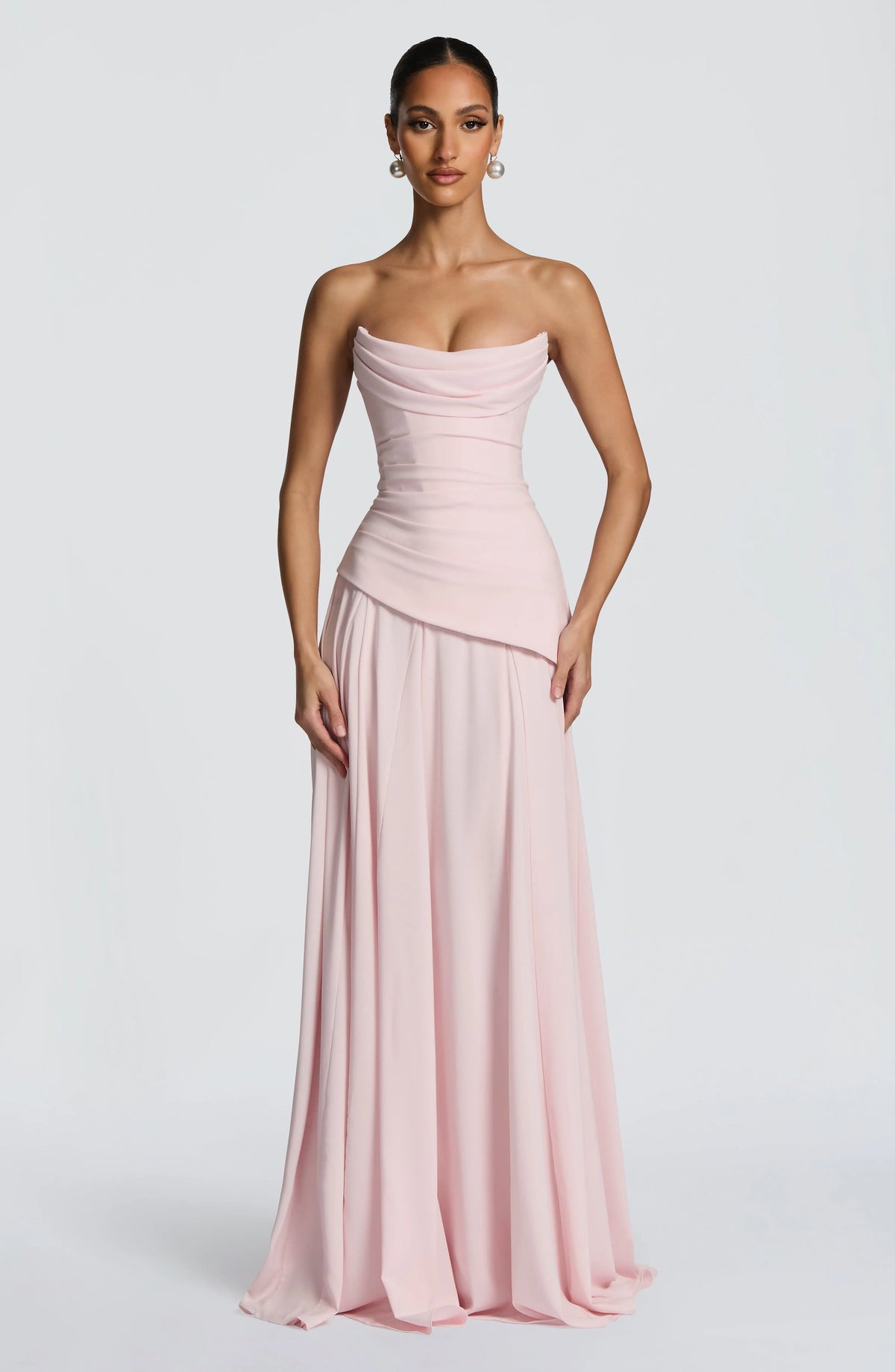 Patricia Maxi Dress - Blush Flowering Girl