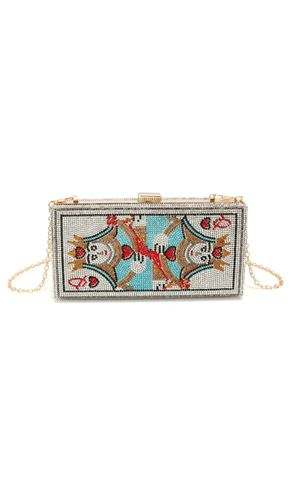 Leandra Diamante Handbag Flowering Girl
