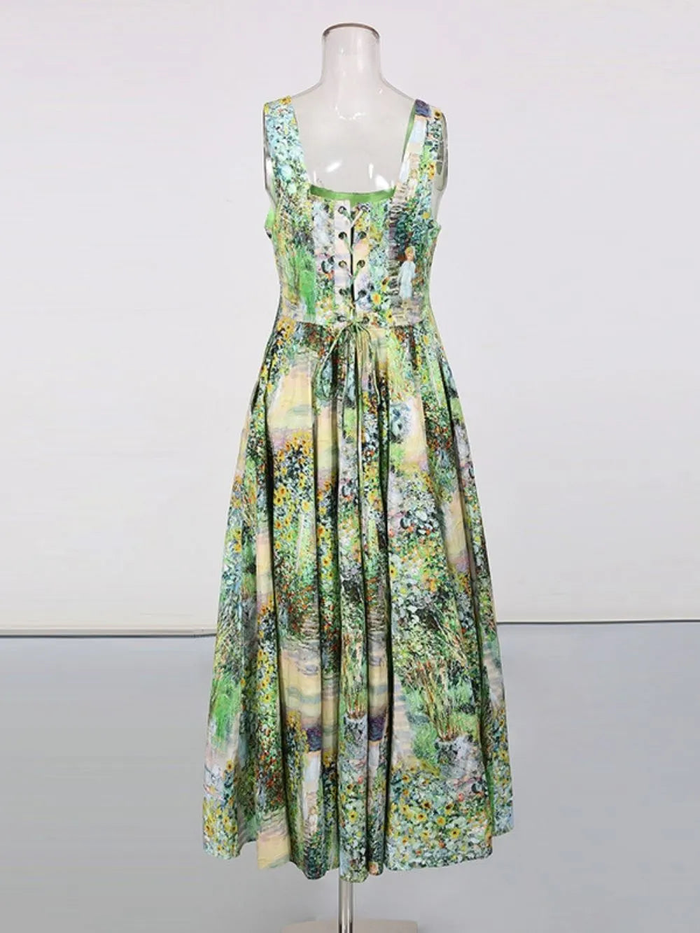 Kallima Strappy Printed Maxi Dress Flowering Girl