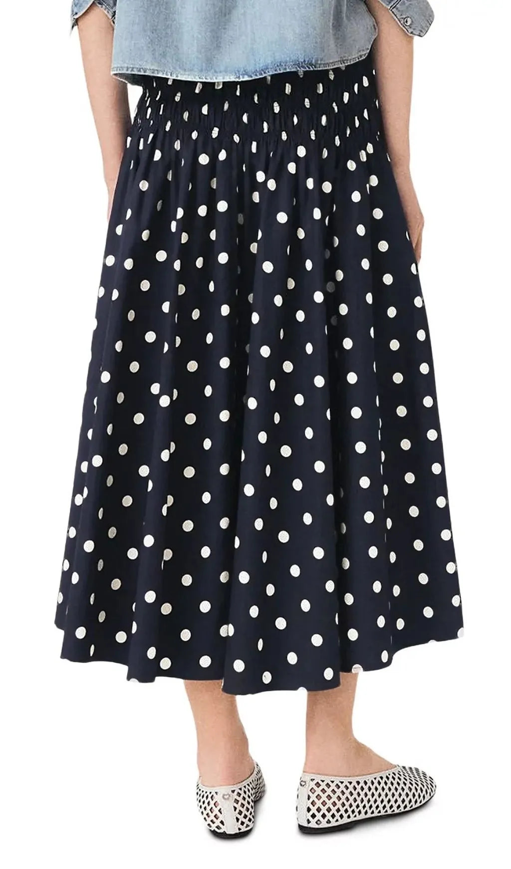 Long Cotton Skirt Flowering Girl