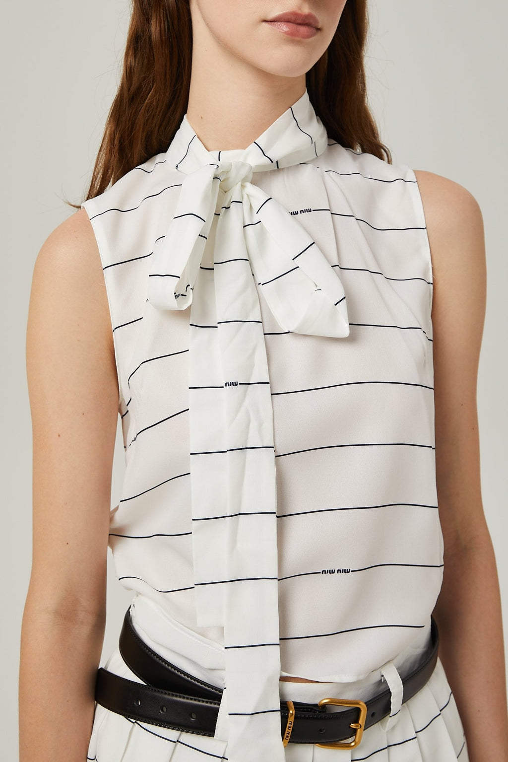 Angélique Striped Top & Skirt Matching Set Flowering Girl