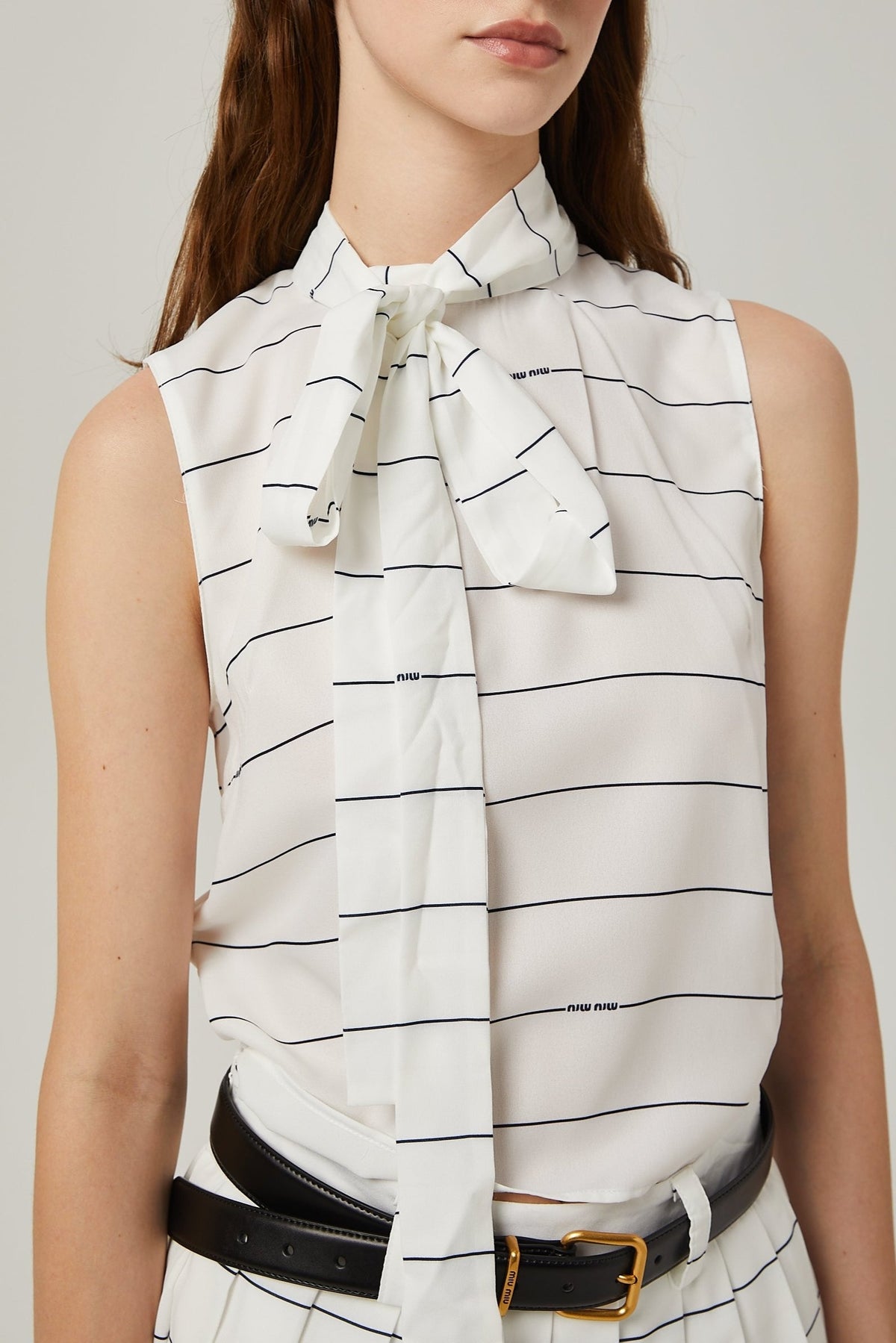 Angélique Striped Top & Skirt Matching Set Flowering Girl