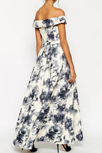 Floral Print Dress Flowering Girl