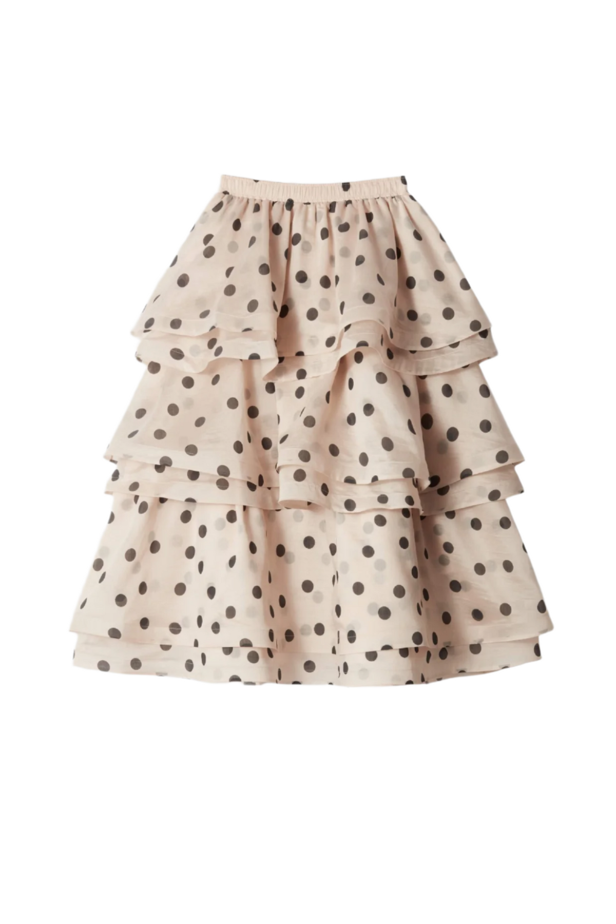 Colette Polka Dot Ruffle Skirt Two Piece Set Flowering Girl