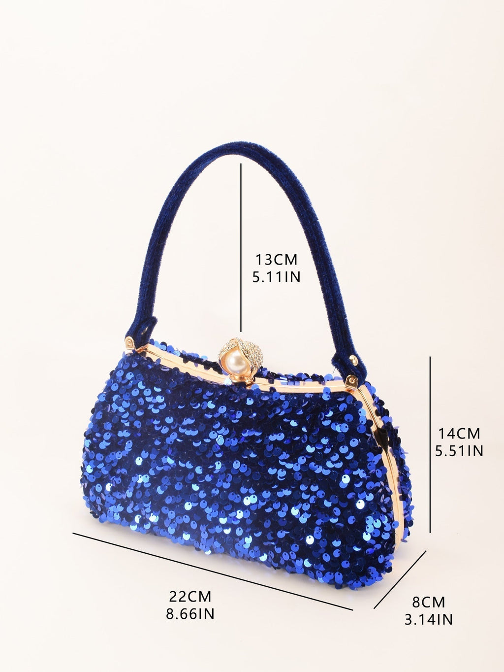 Anahid Sequin Clutch Flowering Girl