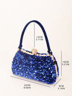 Anahid Sequin Clutch Flowering Girl