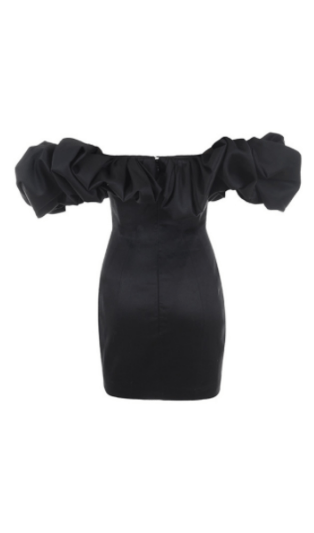 Satin Ruffle Strapless Dress Flowering Girl