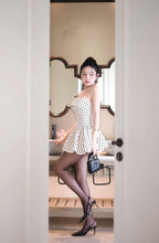 Lumi Dot Strapless Mini Dress Flowering Girl