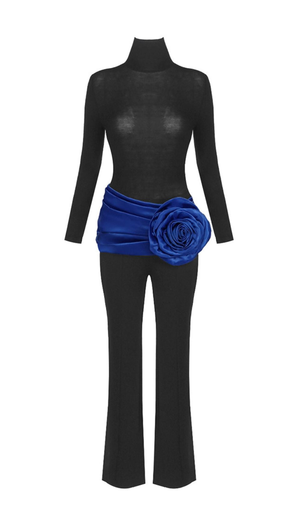 Joie Black Flower Three-Piece Set Flowering Girl