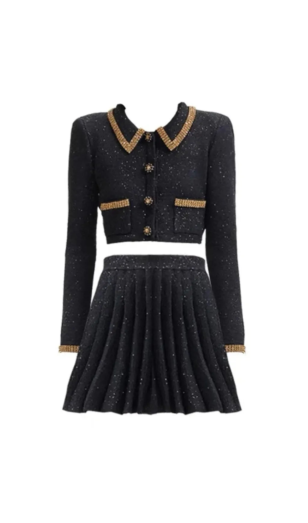 Annabell Knit Skirt Set Flowering Girl