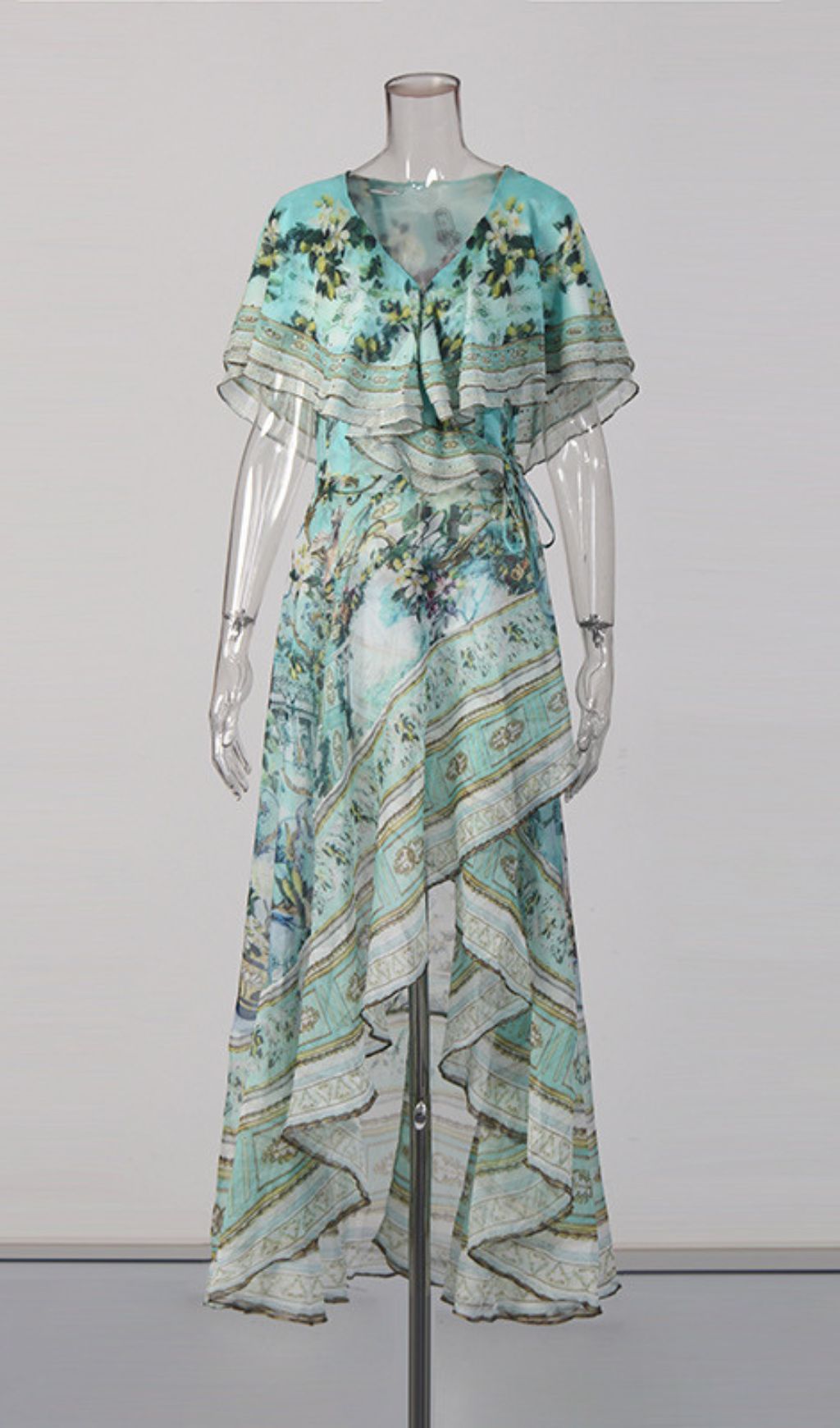 Jaymes Printed Maxi Dress Flowering Girl