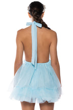 Darling Diva Tulle Halter Mini Dress Flowering Girl