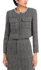 Embellished Jacket Flowering Girl