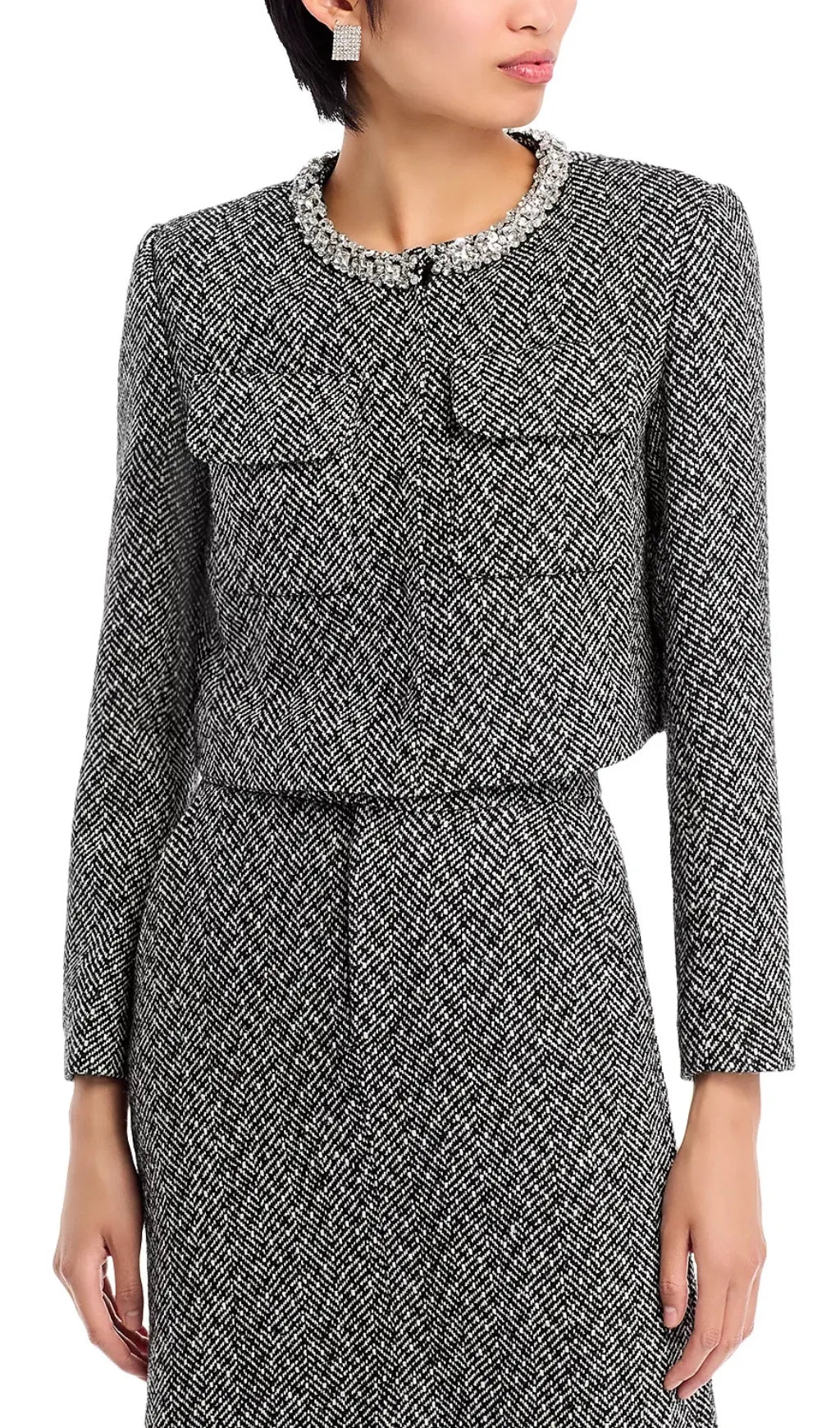 Embellished Jacket Flowering Girl