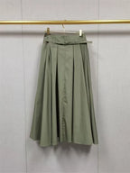 Jeji Belted Midi Skirt Flowering Girl