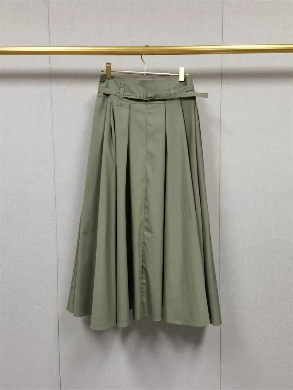 Jeji Belted Midi Skirt Flowering Girl