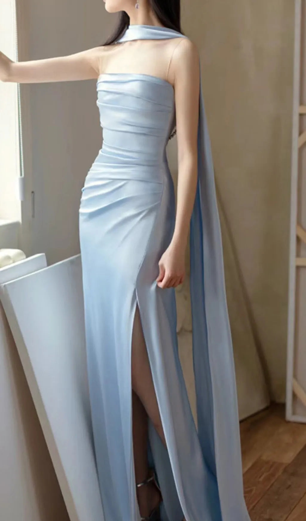 Elandra Strapless Maxi Dress Flowering Girl