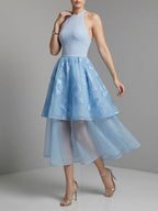 Maik Halter Flower Midi Dress Flowering Girl