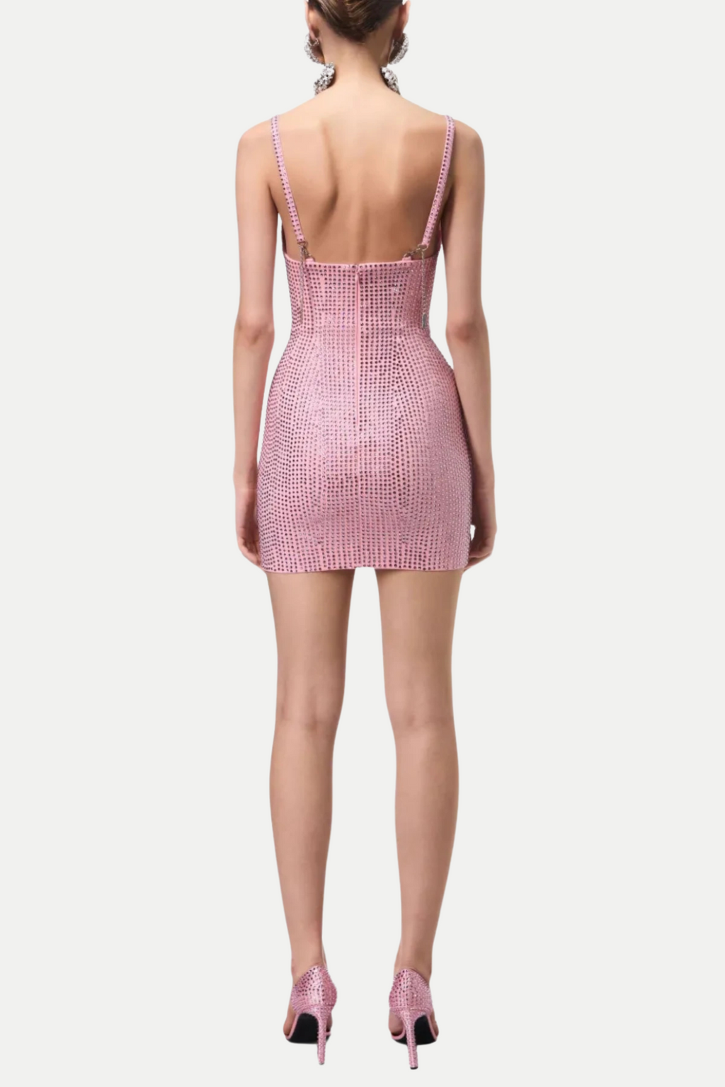 Damla Sequin Embellished Mini Dress Flowering Girl