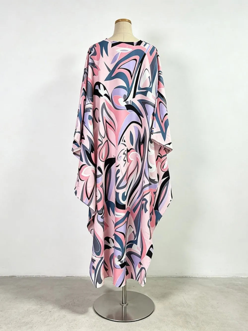 Malvina Printed Long Sleeve Maxi Dress Flowering Girl