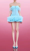 Kelly Mesh Mini Dress Flowering Girl