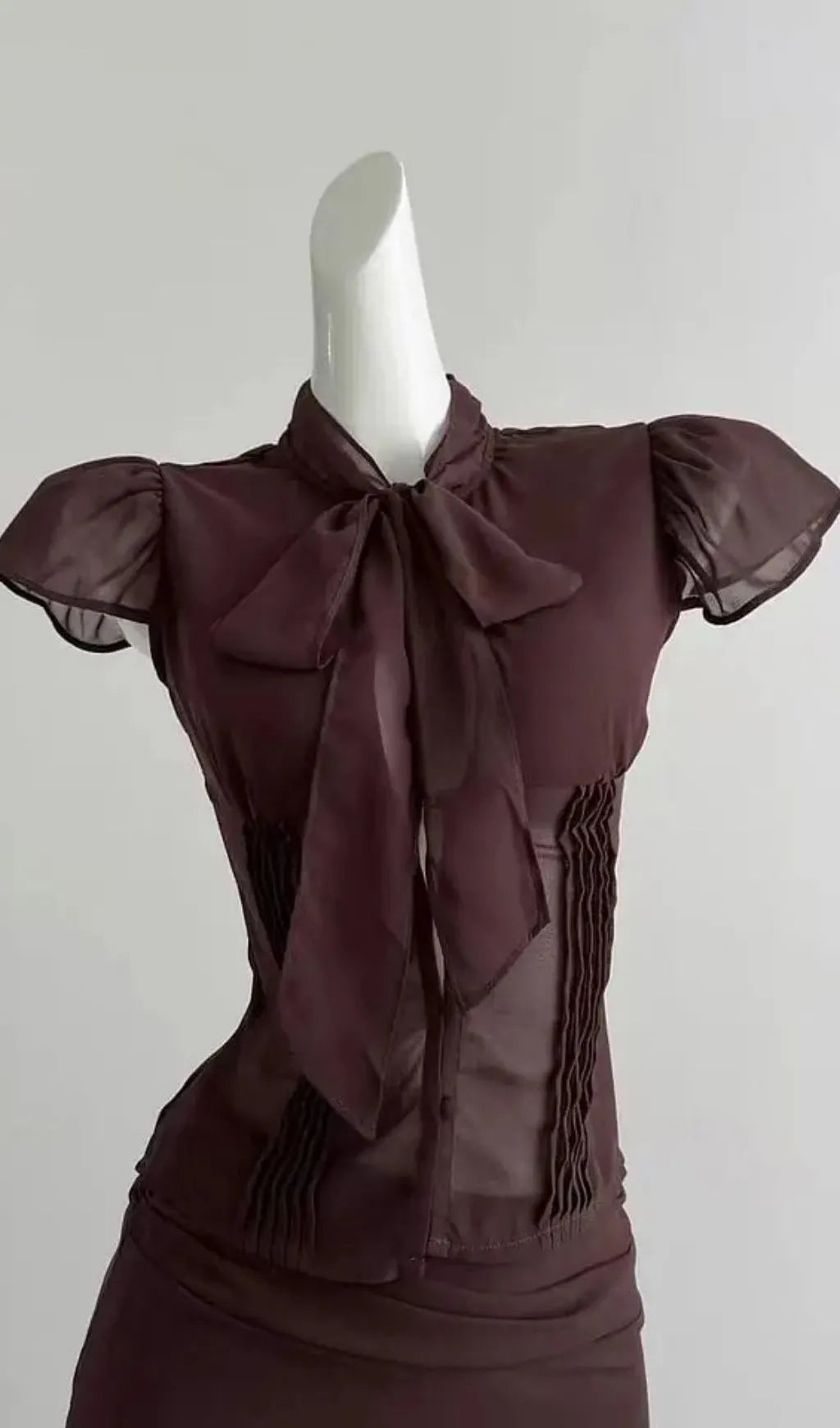 Irène Ruffled Tulle Top & Skirt Set Flowering Girl