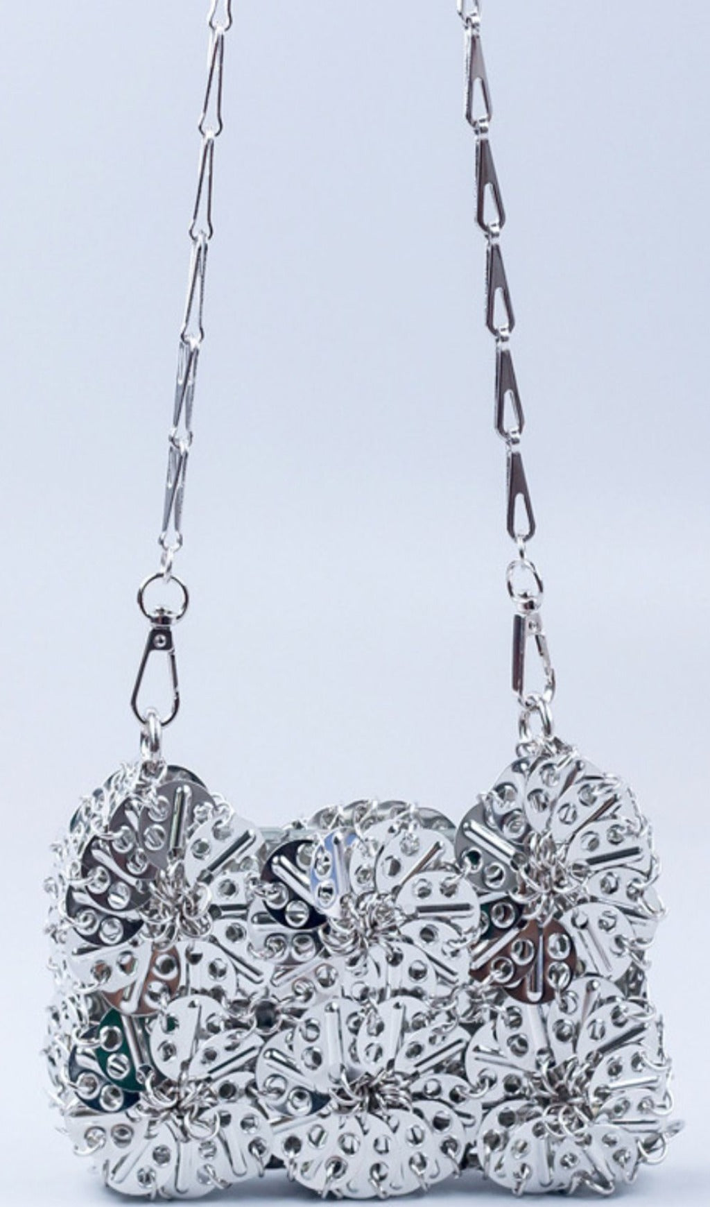 Floral Chainmail Bag Flowering Girl