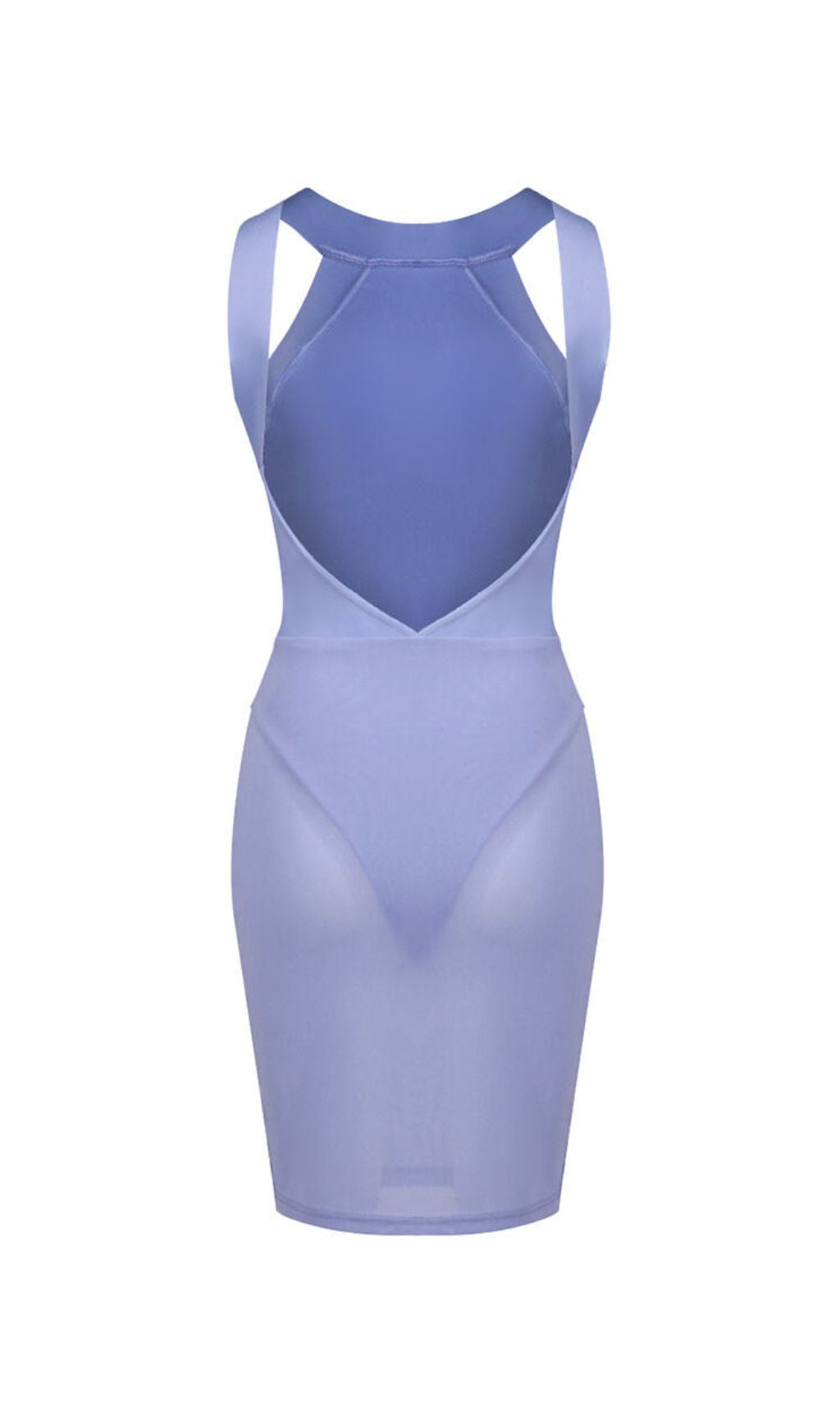 Gratia Bandage Mesh Patchwork Mini Dress Flowering Girl