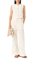 Paros Guipure Lace Pants Flowering Girl