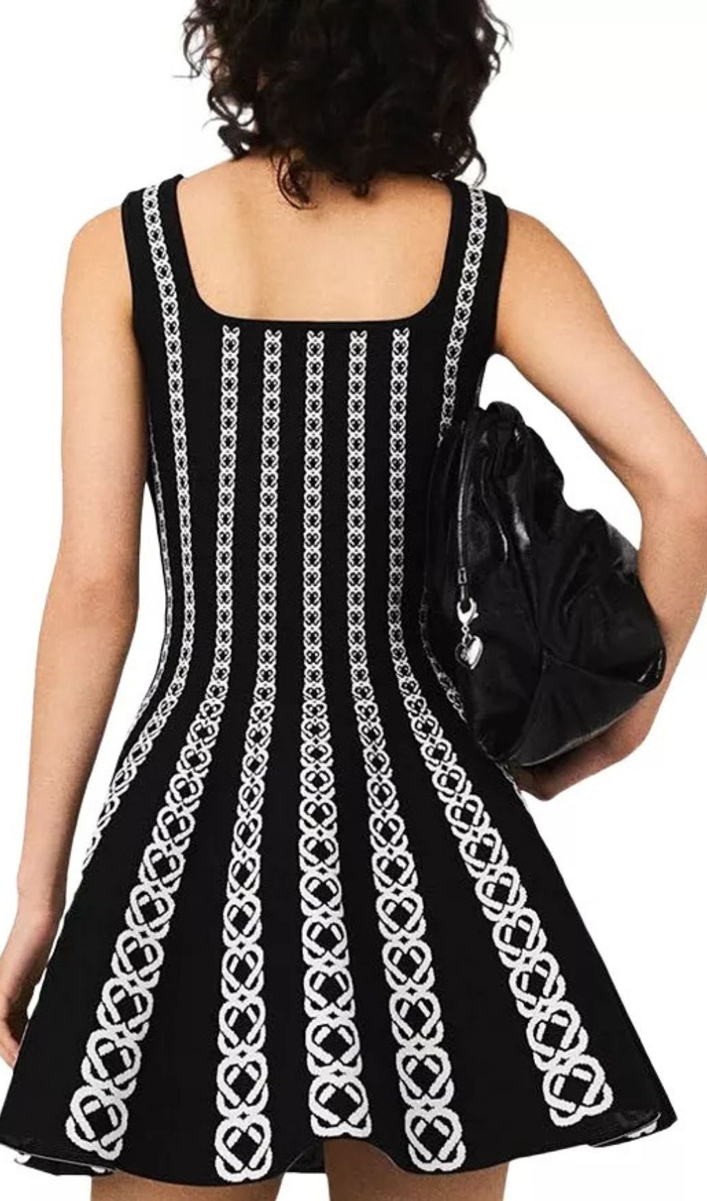 Russel Jacquard Mini Dress Flowering Girl