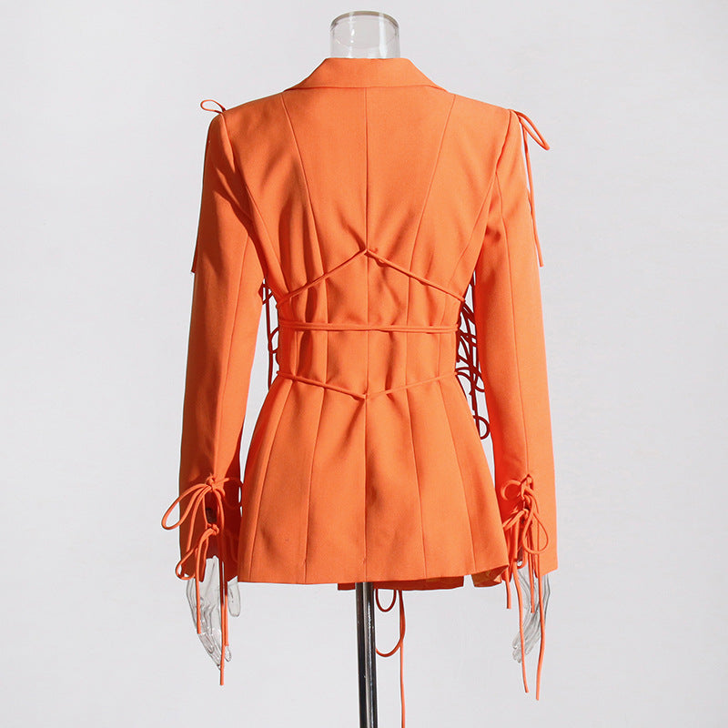 Bowknots Blazer Flowering Girl