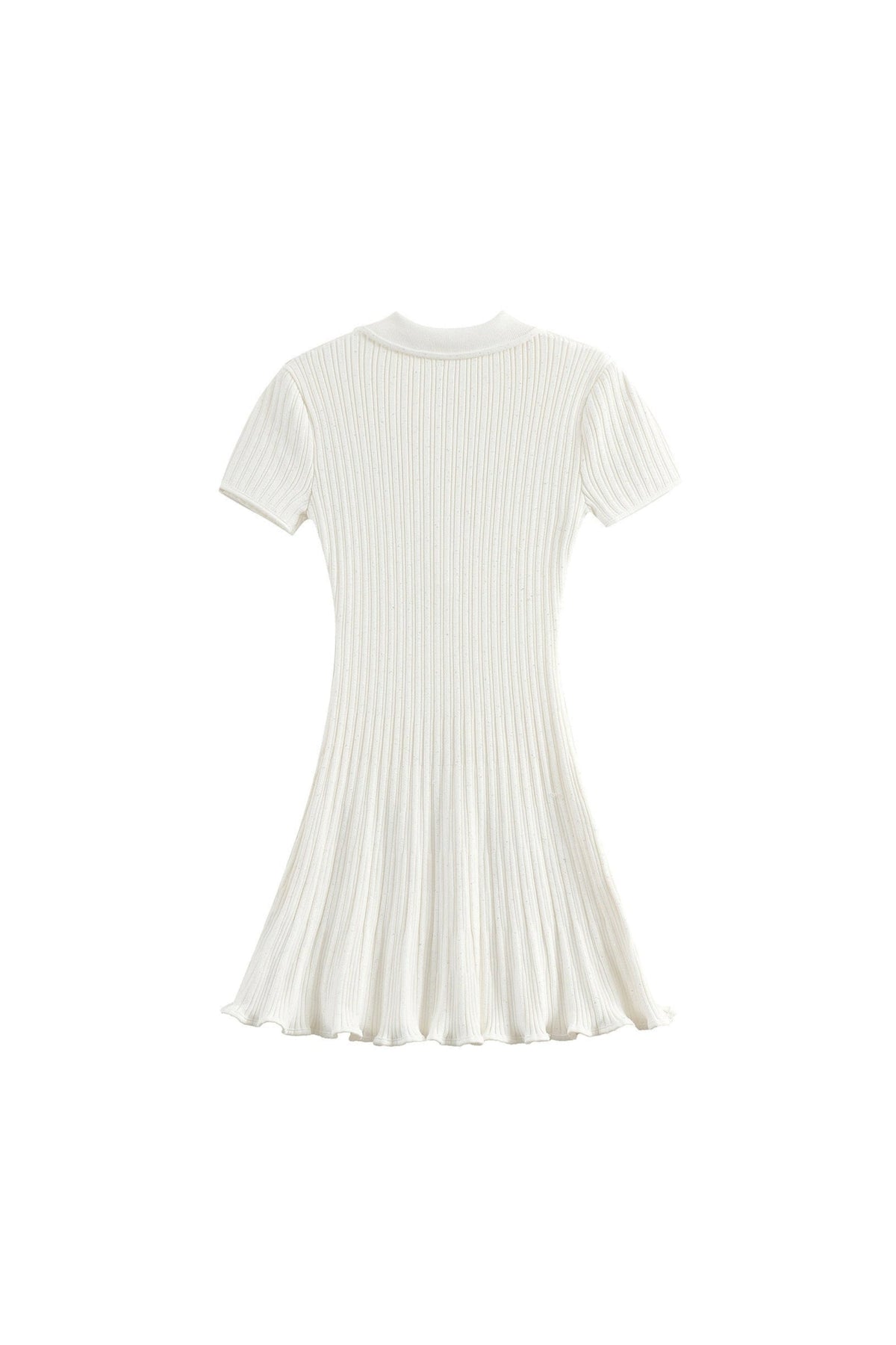 Sequin Knit Mini Dress Flowering Girl